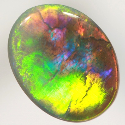 SOLID SEMI BLACK OPAL Bright neon Broad rolling flash